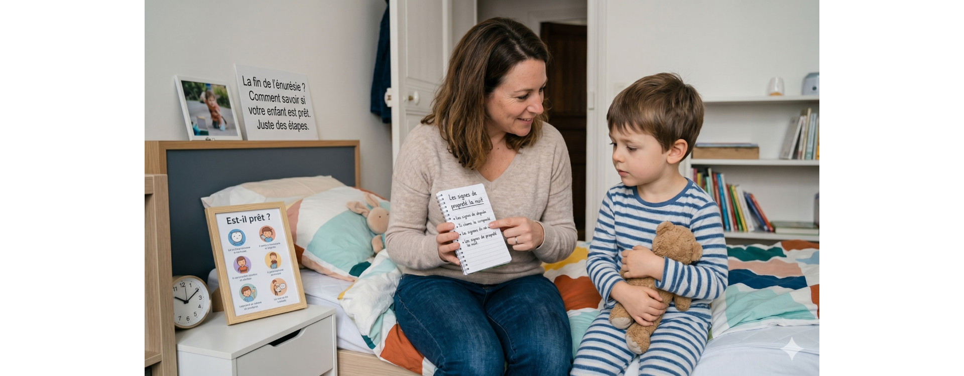 La fin de l'énurésie ? Comment savoir si votre enfant est prêt