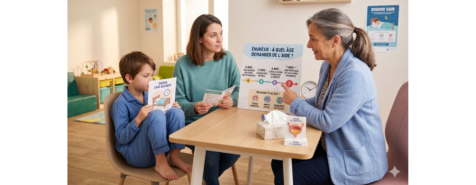 Enurésie : à quel âge demander de l'aide ?