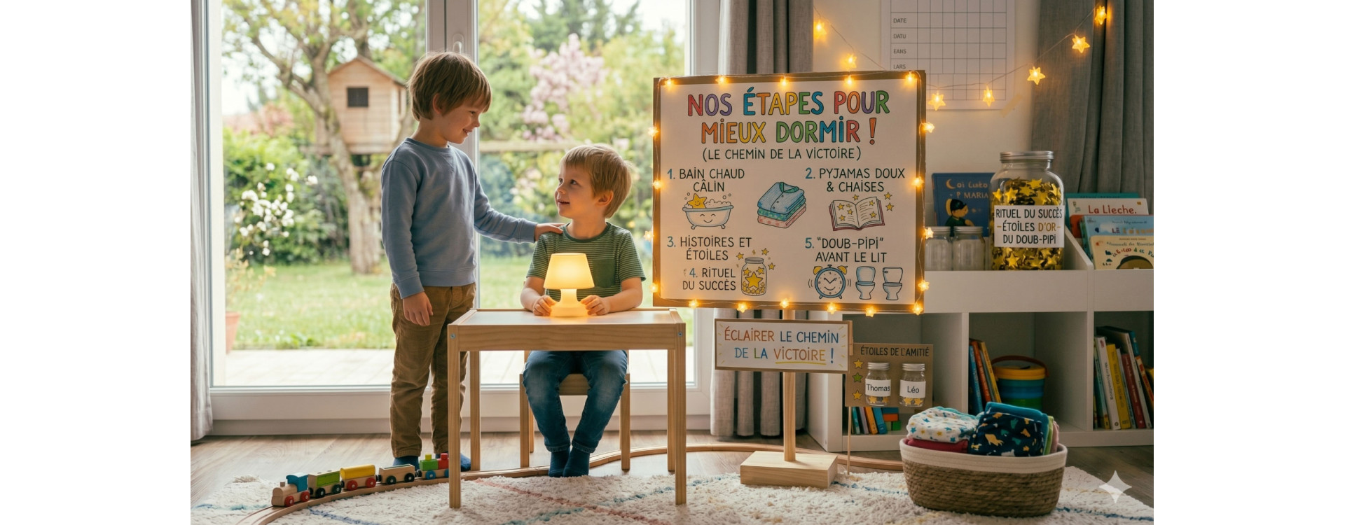 Aider votre enfant à mieux dormir la nuit