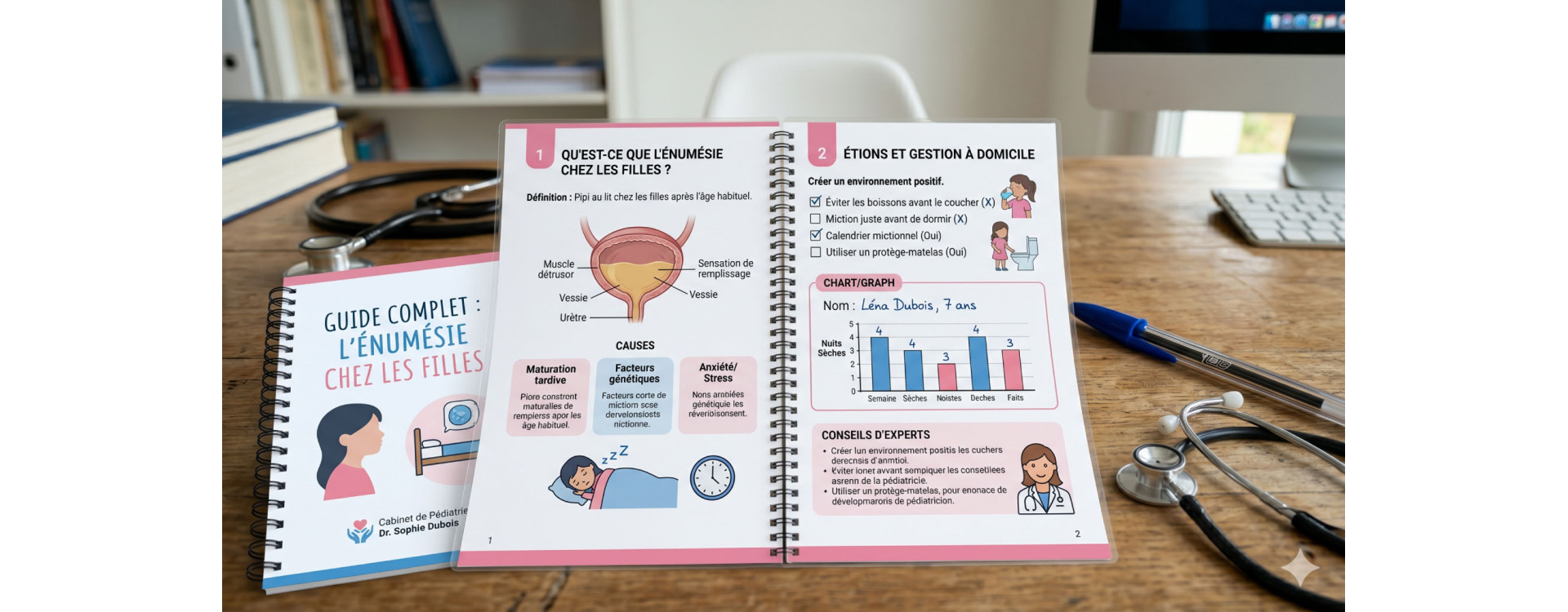Guide sur l'énurésie chez les filles