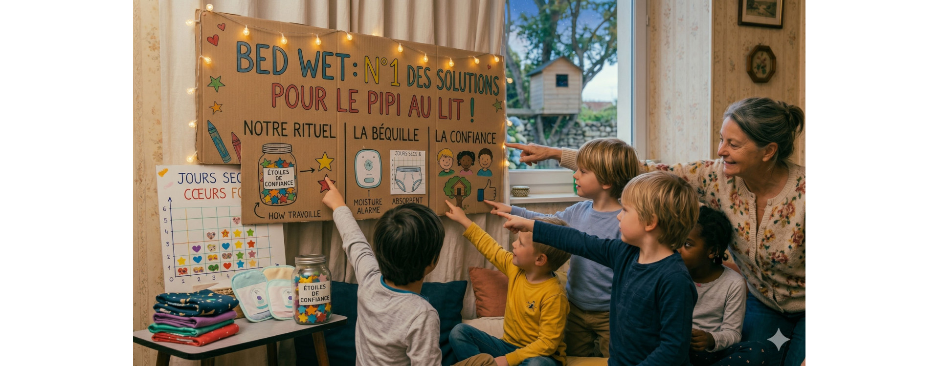 Bed Wet : N°1 des solutions pour le pipi au lit