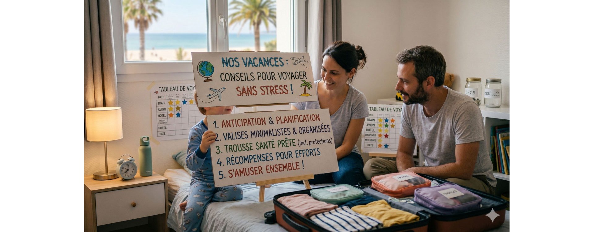 Voyages : Conseils pour les vacances sans stress
