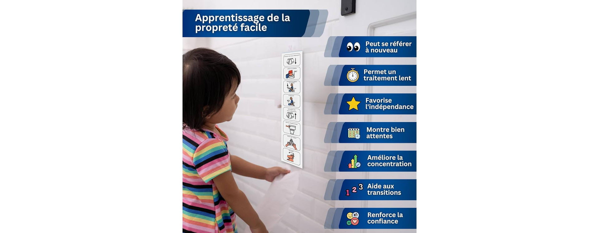 Autisme : conseils pour réussir l’apprentissage de la propreté