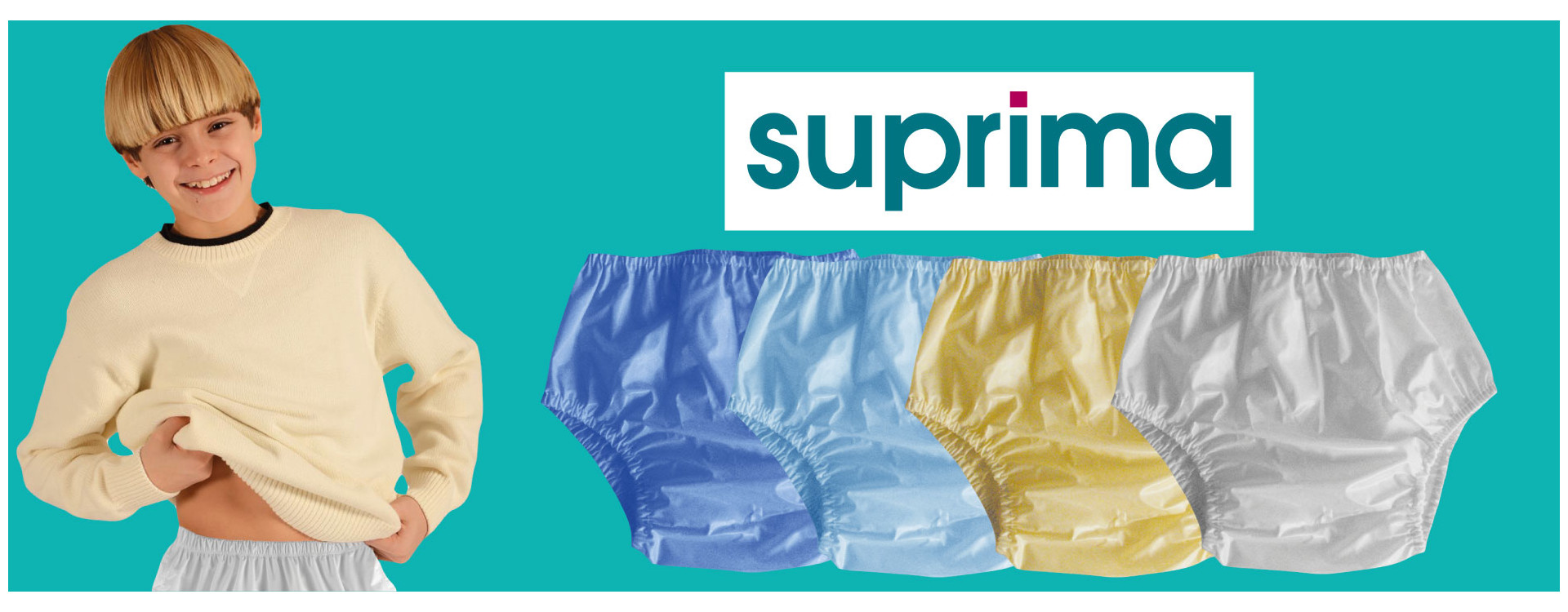 PIPI AU LIT : Culotte Suprima 8117 en PVC