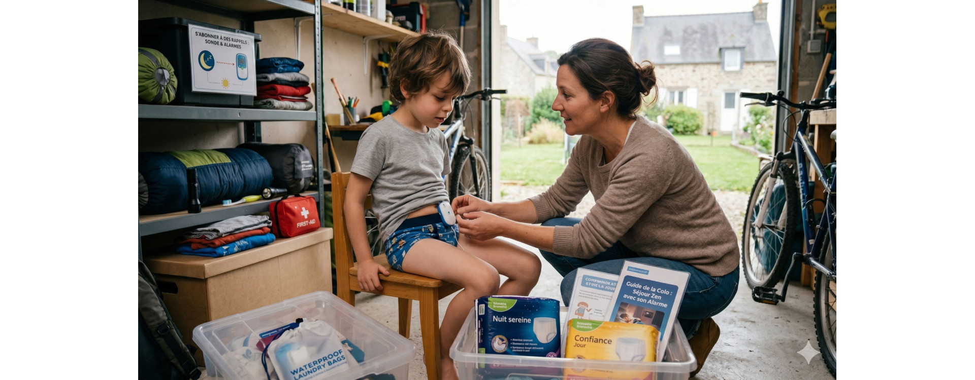 Aider les enfants souffrant d’incontinence urinaire en journée