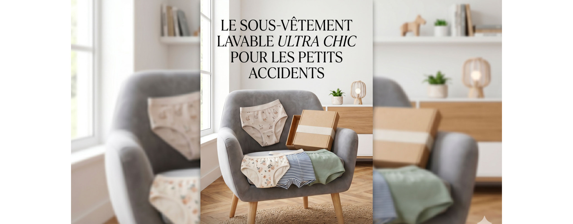 Le sous-vêtement lavables ultra chic pour les « petits accidents »