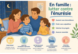 En famille : lutter contre l'énurésie