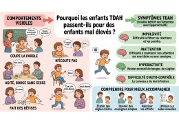Pourquoi les enfants TDAH (trouble déficit d’attention avec hyperactivité) passent-ils pour des enfants mal élevés ?