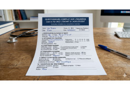 Un questionnaire complet sur l'énurésie