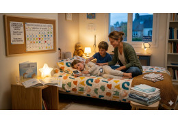 La routine de l'heure du coucher
