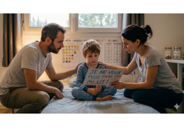 Mouillés ou secs : la question que tous parents se pose.
