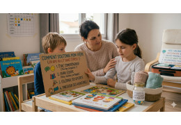 Parler aux frères et sœurs d'un enfant qui mouille le lit