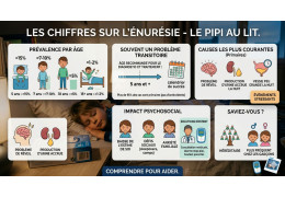 Les chiffres sur l'énurésie - le pipi au lit