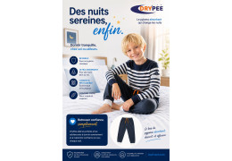 Confidence et sérénité la nuit avec Drypee pyjama spécial pipi au lit enfant adulte