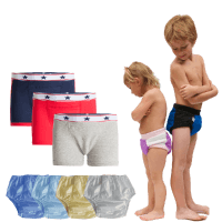 Confortable enfants couches jupe Shorts 2 en 1 Anti-pipi au lit